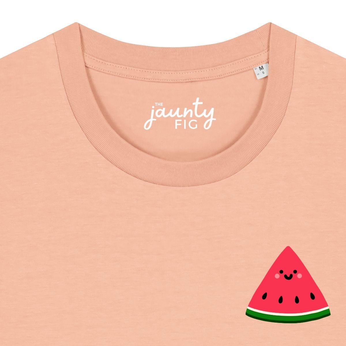 Happy watermelon organic cotton t-shirt (sale)