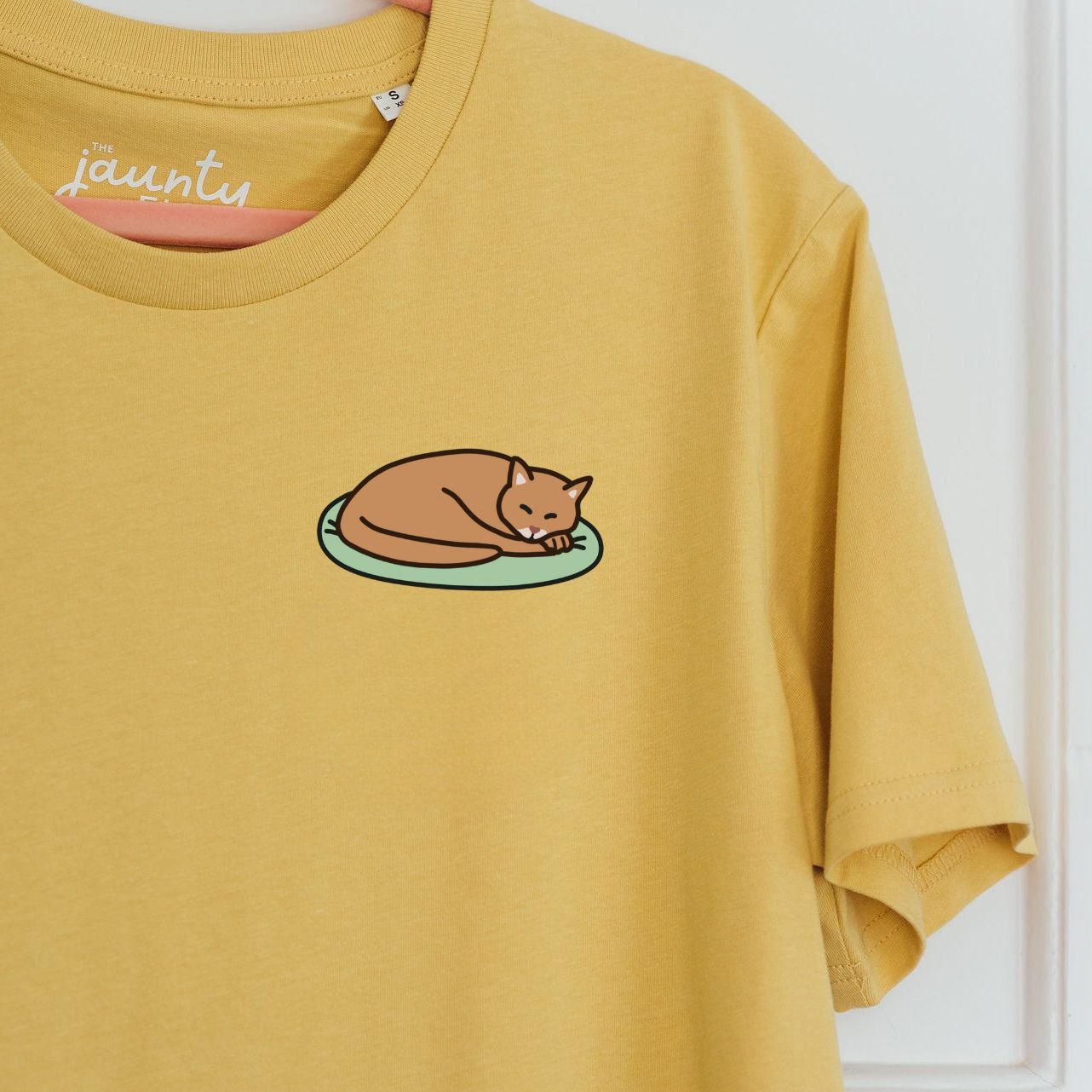 Cat nap organic cotton t-shirt (sale)