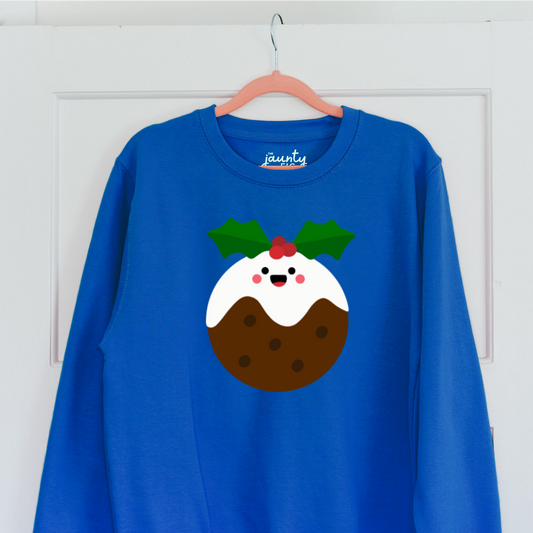 Happy Christmas jumbo pud sweatshirt (sale)
