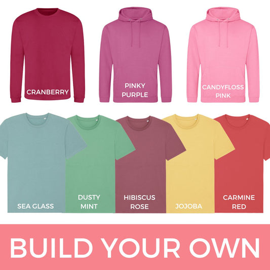 Build your own (end of season colours)