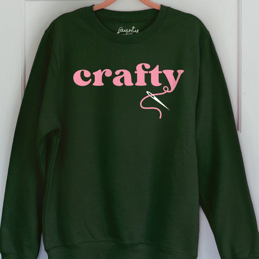 'Crafty' sweatshirt (seconds)