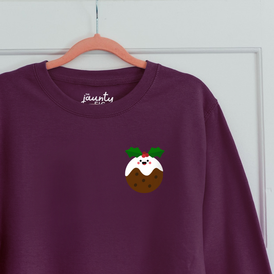 Happy Christmas pud sweatshirt (sale)