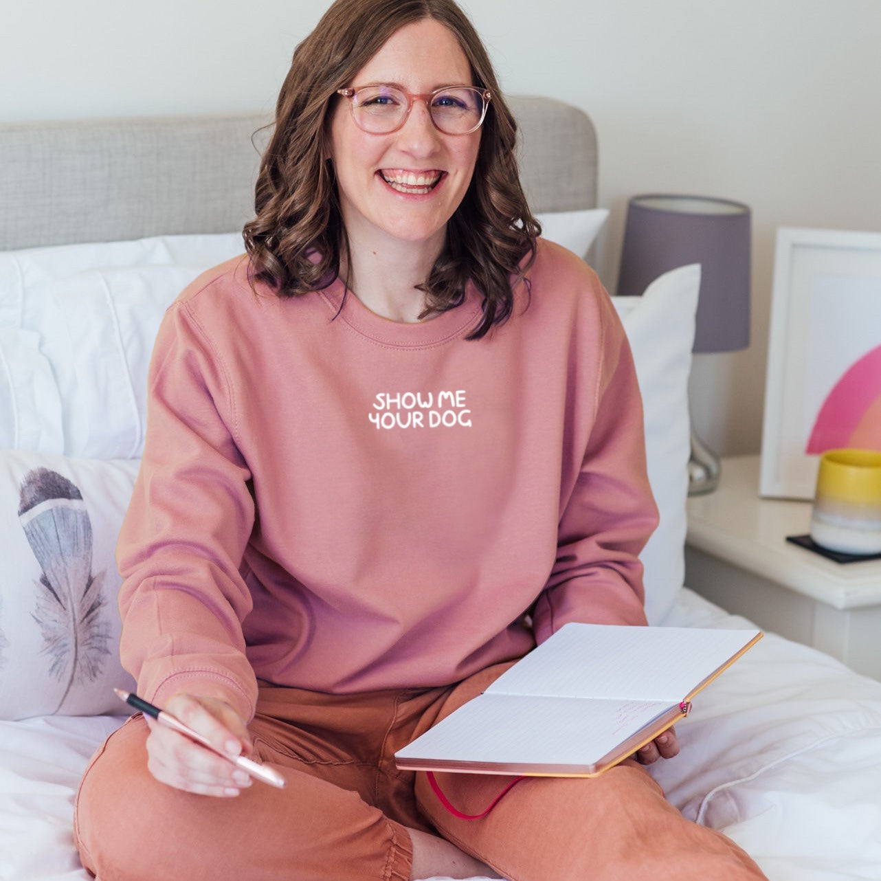 'Show me your dog' sweatshirt (sale)