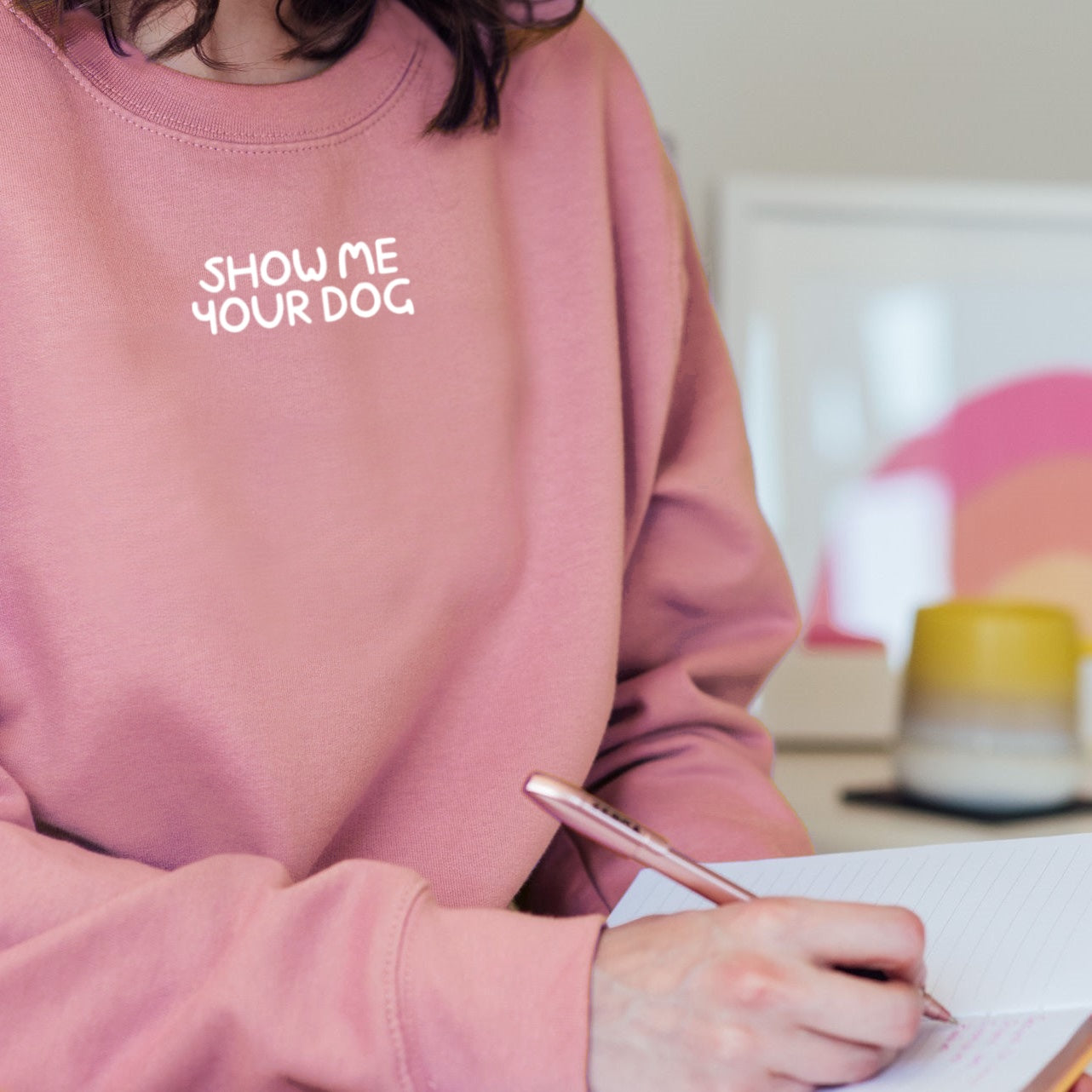 'Show me your dog' sweatshirt (sale)