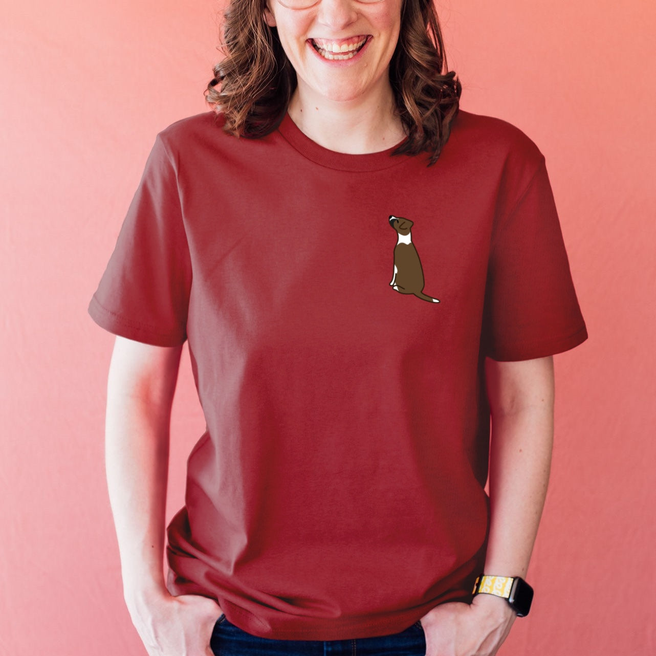 Figaro the dog organic cotton t-shirt (sale)