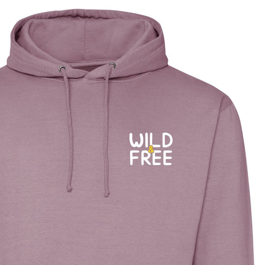 'Wild & free' hoodie (sale)