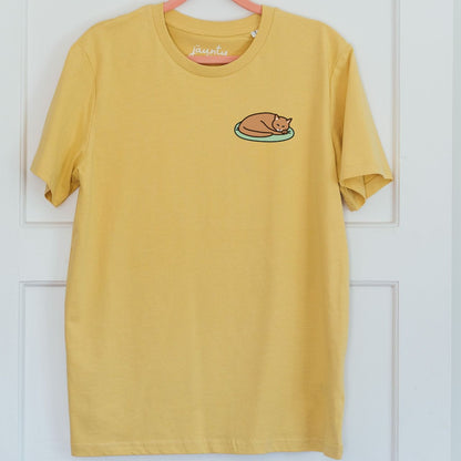 Cat nap organic cotton t-shirt (L/XL)