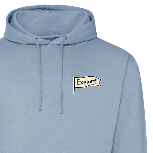 'Explore' hoodie