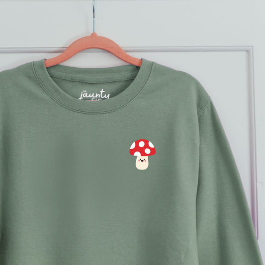 Happy mushroom sweatshirt