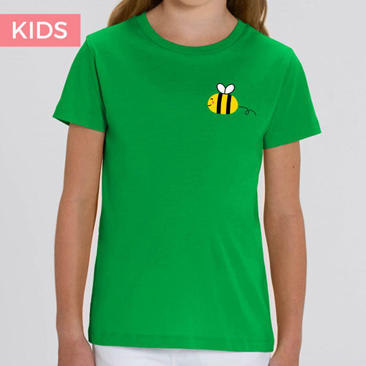 Toby the happy bee organic cotton kids t-shirt (sale)