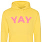 'Yay' hoodie (sale)