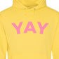 'Yay' hoodie (sale)