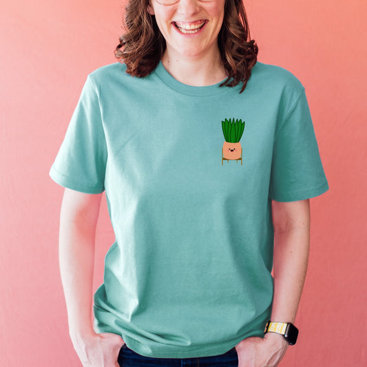 Happy plant organic cotton t-shirt (sale)