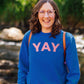 'Yay' sweatshirt (sale)