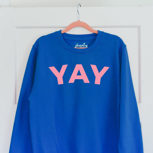 'Yay' sweatshirt